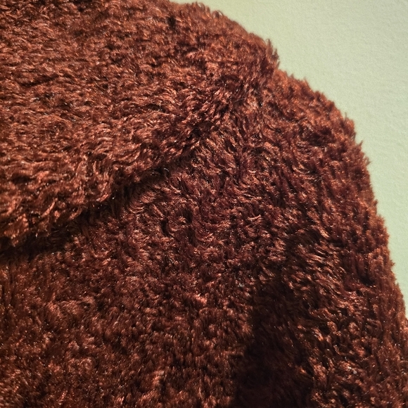 Patagonia Synchilla Burgundy Zip Sweater Womens L - Picture 3 of 5